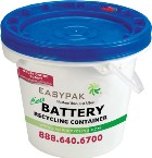 EasyPak™ Micro Battery Recycling Container
