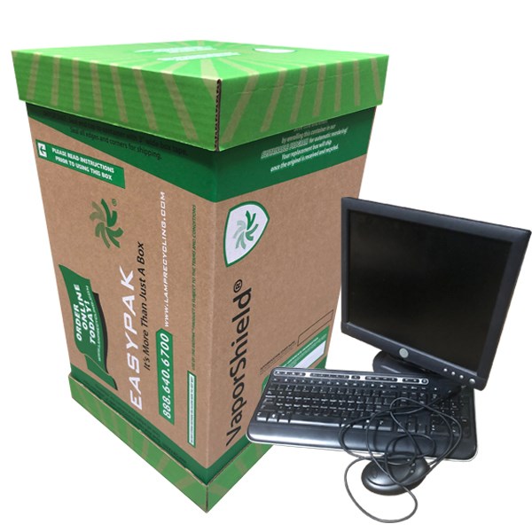 CustomPak Medium Electronics Recycling Box Air Cycle