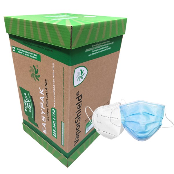 Easypak™ Zero Waste Disposable Masks Recycling Box Air Cycle